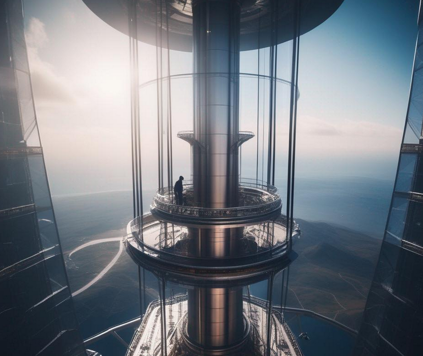 Space Elevator Concept construction