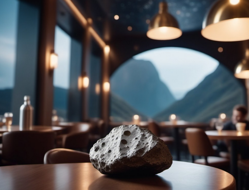 space mining view