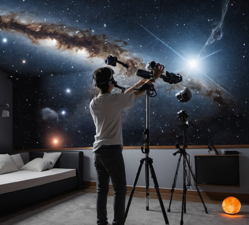 Virtual Reality Astronomy